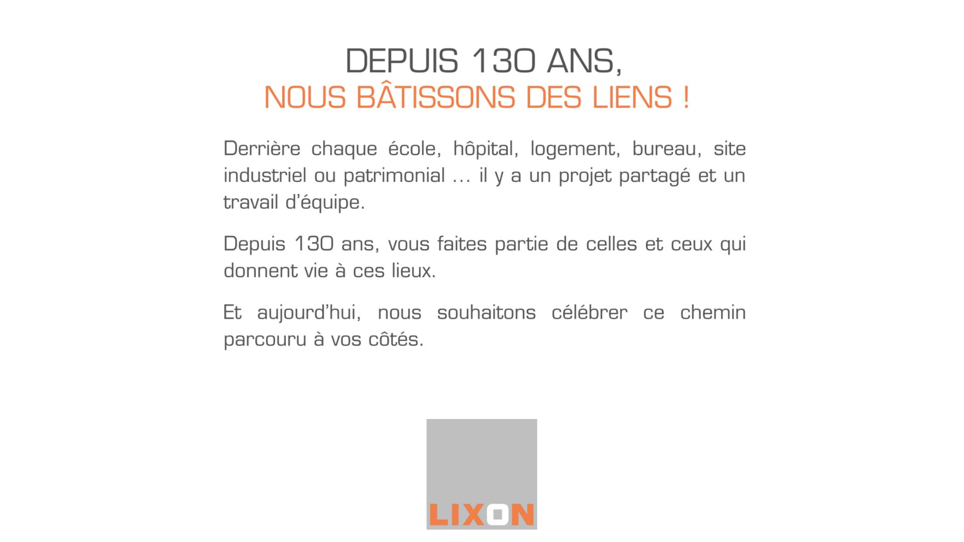 Lixon 130 ans